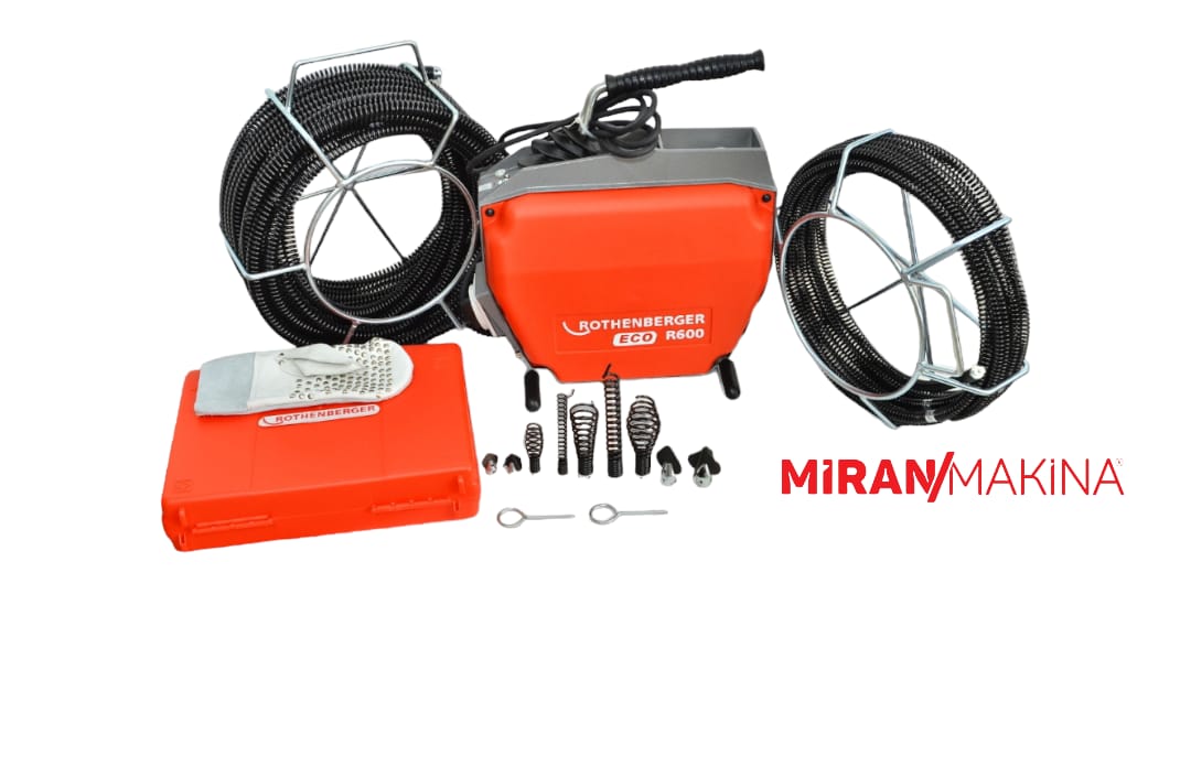 Rothenberger Eco r600 kanal açma makinası 