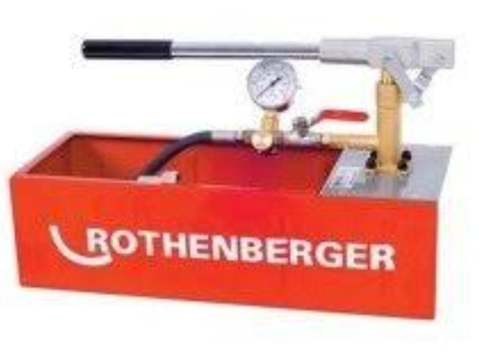 Rothenberger RP 50Eco basınçlı test pompası 